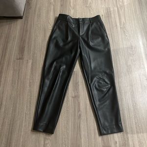 Banana Republic Cropped Leather Pants